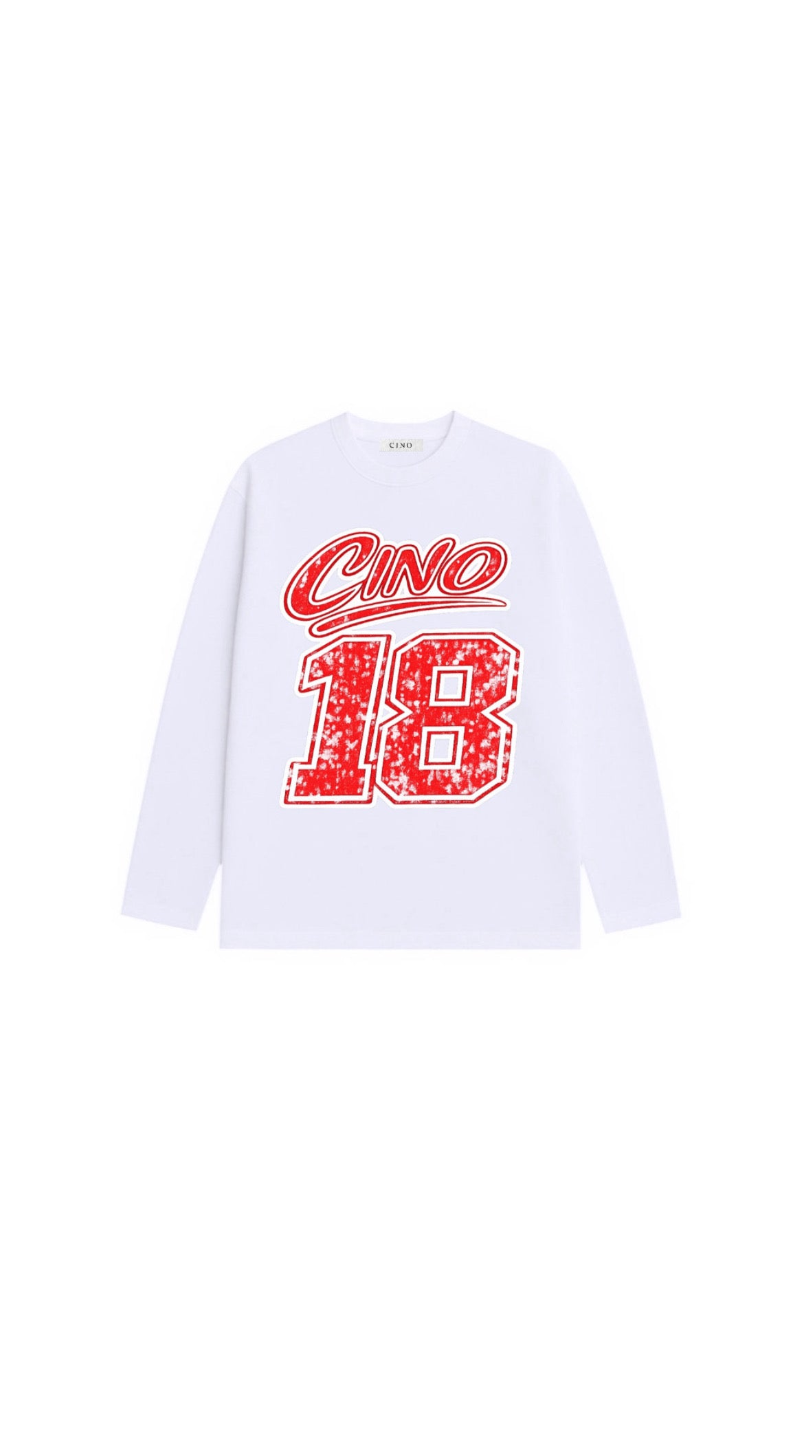 Faded 18 | Vintage White/Red