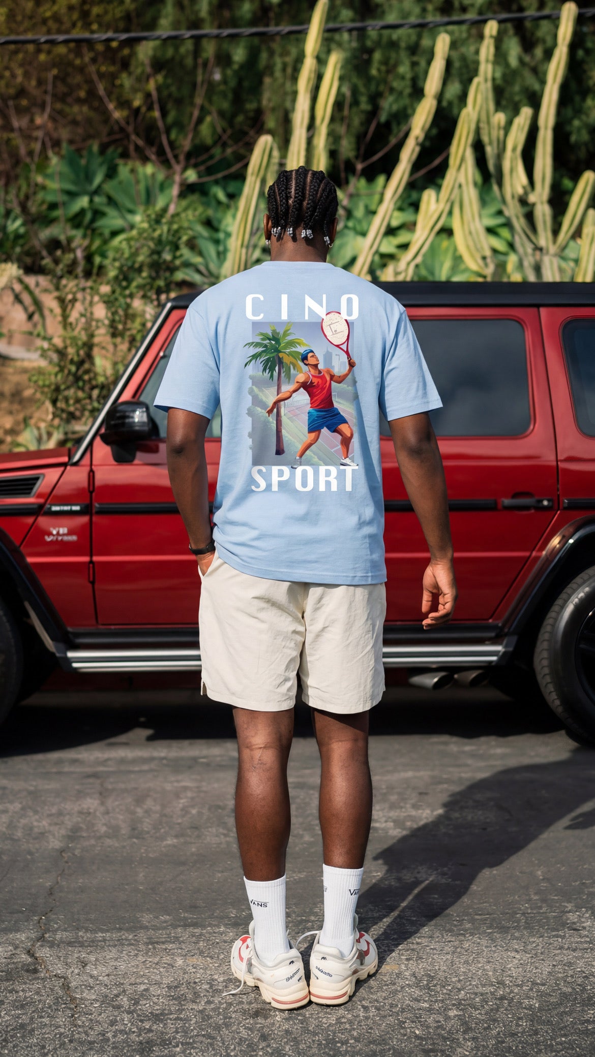 Tennis T-Shirt | Light Blue