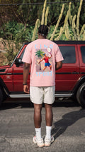 Tennis T-Shirt | Salmon Pink