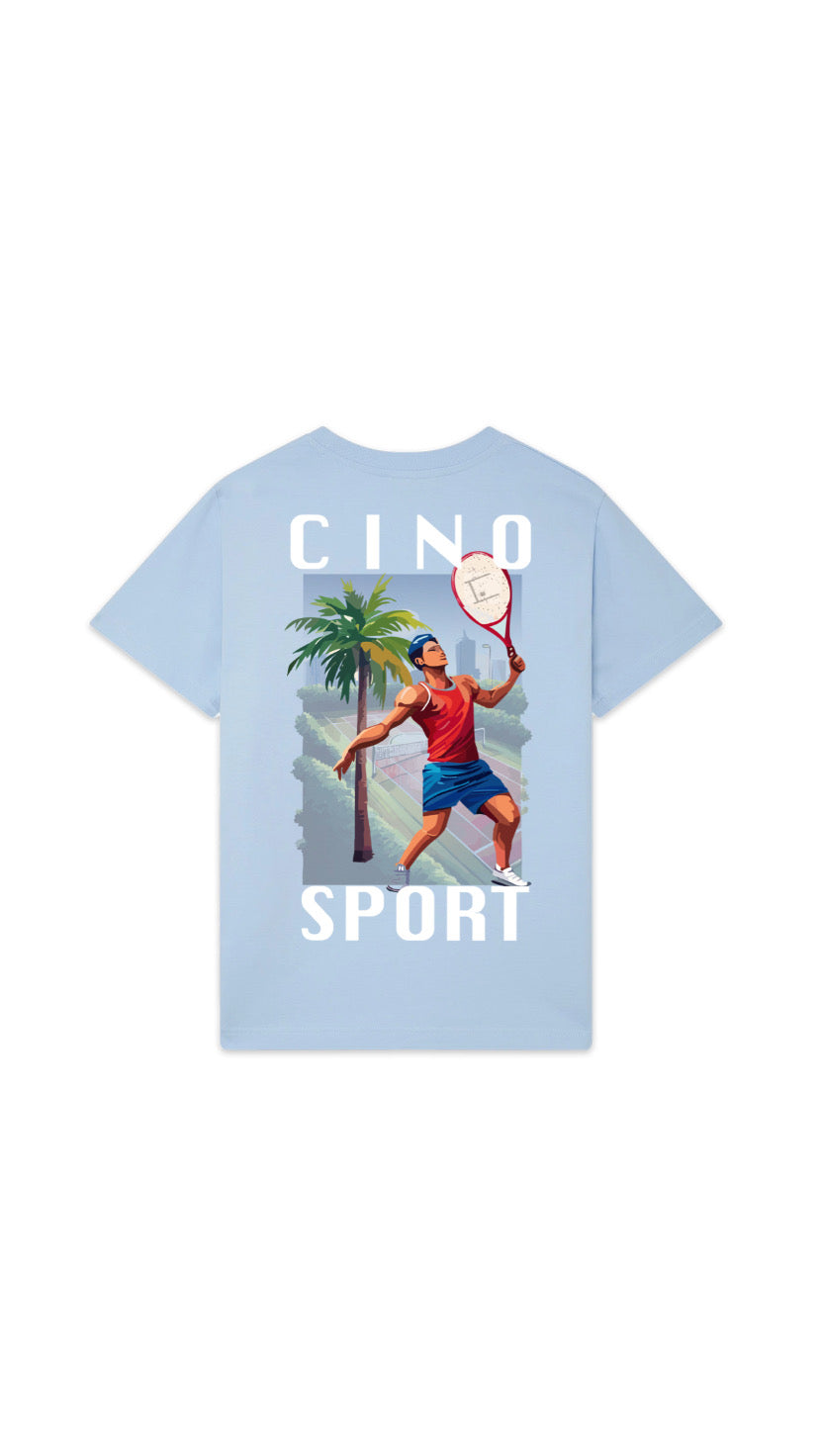 Tennis T-Shirt | Light Blue